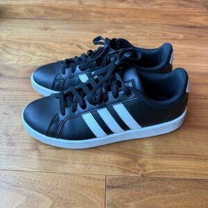Adidas Black and White ortholite float Sneakers